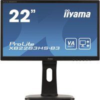 iiyama prolite xb2283hs-b3 22 full hd lcd monitor - black black