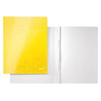 leitz 3001 wow fastener de carton amarillo