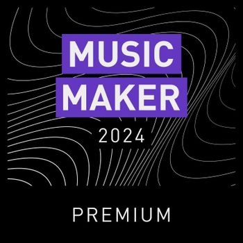 Software Magix Music Maker Premium Creación Musical IA Visualizador Espectro Código Descarga