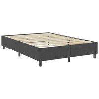 somier de laminas sobre patas estructura de cama 180 x 200 cm tela gris tdl0208030
