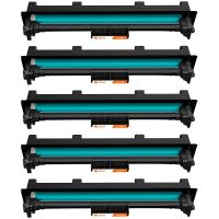 pccom essential hp cf219a19a tambor compatible negro pack 5