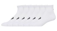 calcetines asics quarter x6 blanco unisex