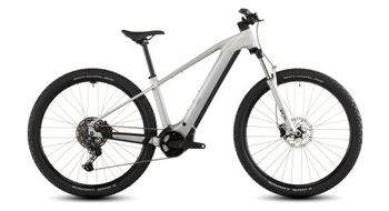 Cube reaction hybrid one 600 mtb electrica hardtail shimano 10s 600 wh bosch 100 nm 29   sleek grey 2026