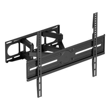 Soporte de pared AISENS WT70TSR-196 Acero Alta Resistencia Giratorio Inclinable Nivelable 37-80″/40kg/Negro