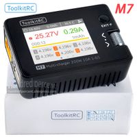 cargador inteligente toolkitrc m7 para baterias de litio 1s 2s 3s 4s 5s 6s deteccion de servidor esc y receptor accesorios para juguetes modelo ips