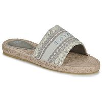 superdry sandalias mules compensees style espadrille en toile para mujer