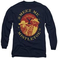 yellowstone tops y camisetas meet me under the mistletoe para mujer