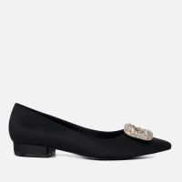 dune london womens habina satin court shoes - uk 3