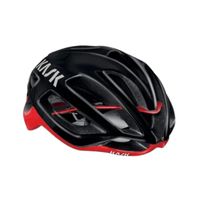 casco kask protone negro rojo talla s