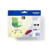 brother lc-229xl lc229xlvalbp pack cartuchos negro  colores