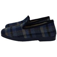 chapines pantuflas cuadros pano cerrada para hombre