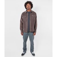 oxbow camisa manga larga surchemise cord para hombre