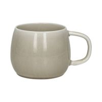 taza de porcelana beige oscuro h85