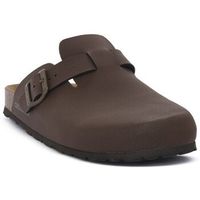 grunland zuecos cb0802mogano para mujer