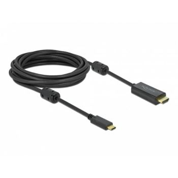 Cable adaptador DeLock USB-C a HDMI 4K 60 Hz 5 m