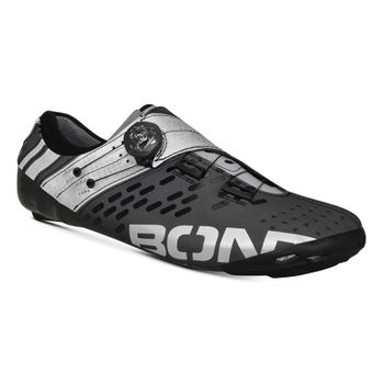 Bont Helix Durolite Road Shoes - EU 46 - Black Reflective