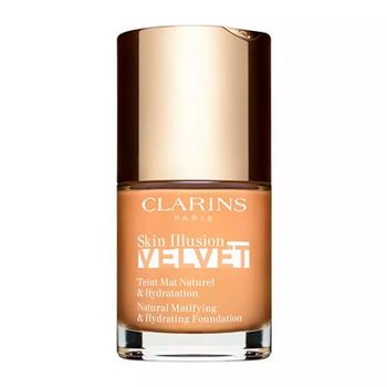 Clarins Bases Maquillaje Skin Illusion Velvet Maquillaje Sérum Acabado Mate