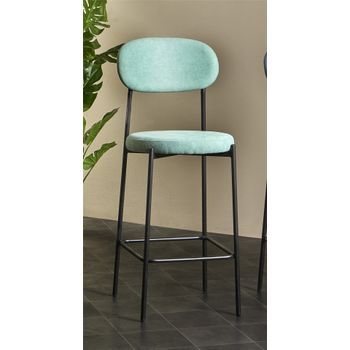 Taburete Bar Maui Turquesa 45x47x110 Cms