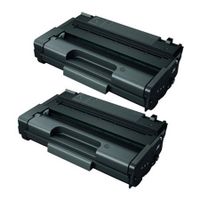 compatible multipack ricoh sp3510dn printer toner cartridges 2 pack -406990