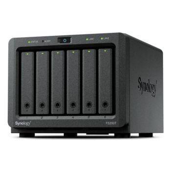 Servidor NAS de escritorio Synology 6 bahías SSD Intel Celeron J4125 4GB DDR4 2x RJ45