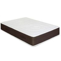 colchon espumacion modelo brisa 150 x 200 x 24cm - todas las medidas blanco y gris