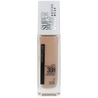 maybelline new york base de maquillaje superstay active wear 30h 021 para mujer