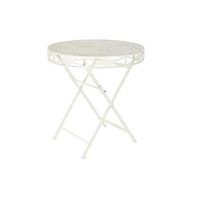 mesa comedor metal 70x70x73 500 blanco