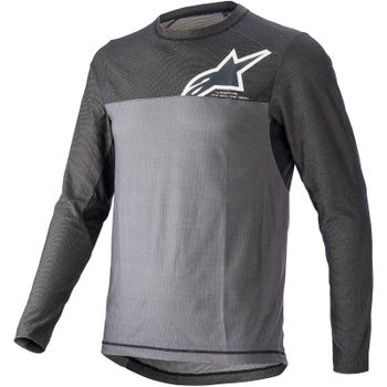 Alpinestars Alps 8.0 V2 Long Sleeve MTB Jersey - XXL - Anthracite Black/White
