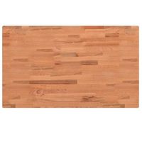 encimera de bano  mueble de bano madera maciza de haya 100x60x4 cm