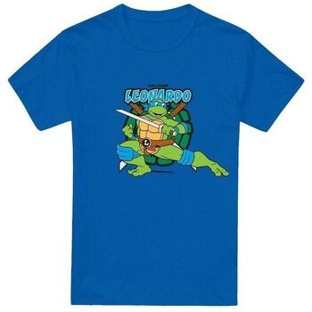 Teenage Mutant Ninja Turtles Camiseta Leonardo Leads para hombre
