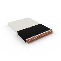 patchbox one kit gestion cables 24 retractiles cat6a 30ru stp naranja