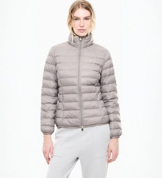 EA7 para mujer. 7W000473_AF12477 Chaqueta Bomber Echo taupe (XS), Casual, Deportivo, Gris, Poliamida