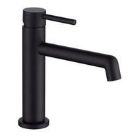 kibath grifo de lavabo monomando oso acabado negro mate fabricado en laton