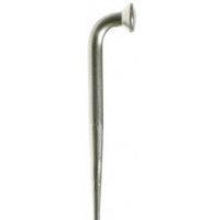 dt swiss caja de 100 radios acodados dt alpine 20x234x298 mm inox plata