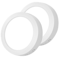 aigostar plafon led techo 12wequivalente a 113w lampara de techo led 1350lm ip20 luz blanco fria 6500k para cocina sala de estar dormitorio pasillo 174  35hmm 2pcs