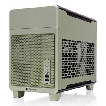 Caja PC Thermaltake TR100 Mini Tower Verde Mini-ITX SPCC SFX