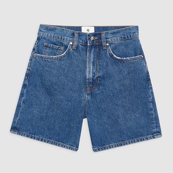 Anine Bing Kat Denim Shorts - 28