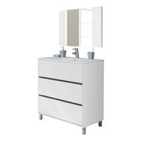 mueble bano aglomerado muebles pitarch kalma - blanco