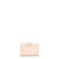billetera con logotipo grabado a laser powder