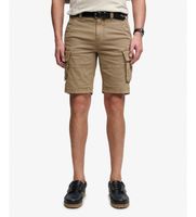 superdry para hombre m7110497b shorts utility chino marron 34 casual algodon