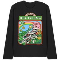 steven rhodes camiseta manga larga learn about recycling para hombre