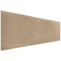 dhome cabecero tierra 135cm acabado toalla soft tapizado liso 4cm grosor 70 alto tejido suave para pared acusticos cabeceros absorbentes 135cm 4cm - 70 al - tierra