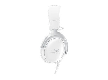 REACONDICIONADO Seminuevo Muy bueno Auriculares gaming - HyperX Cloud III, 53 mm, Micrófono con cancelación de ruido, Audio DTS, Metálicos