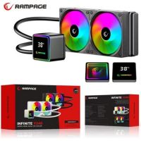refrigeracion liquida rampage infinite v240 240mm 2 ventiladores argb