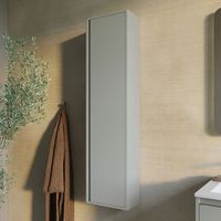 mueble columna suspendido para bano h140cm arena mate  monaco