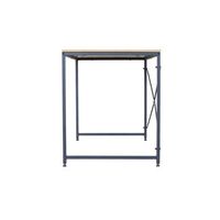 escritorio mindy - color madera natural y negro - homekit