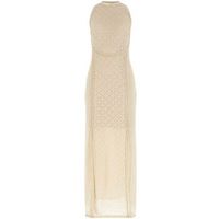 guess vestido largo w6gk16 k2953-a11c para mujer