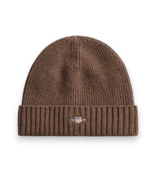 Gant para hombre. 9910023 Gorro de lana marrón (OSFA), Casual