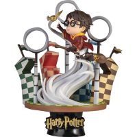 figura harry potter jugador de quidditch diorama 16 cms