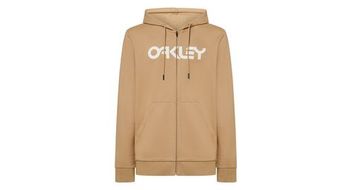 Sudadera con capucha oakley teddy full zip beige
